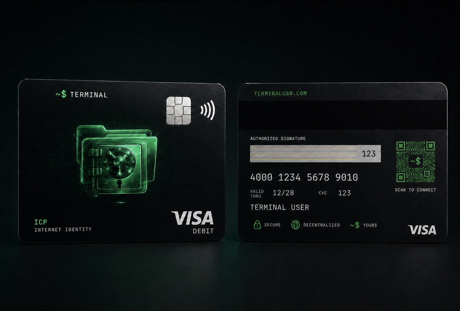 TERMINAL Access Card concept — coming soon